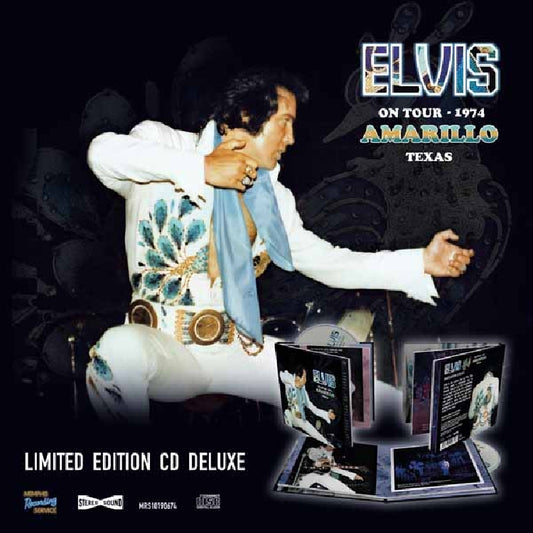 Elvis Presley - On Tour 1974 - Amarillo Texas - CD DIGIBOOK - Memphis Recording