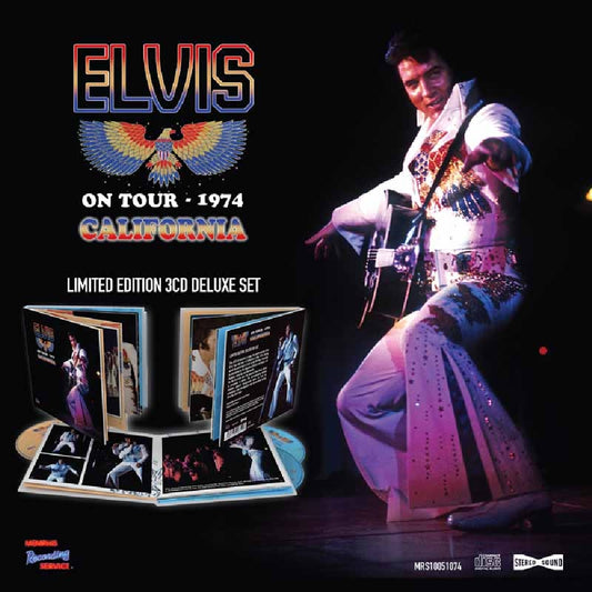 Elvis Presley - On Tour 1974: California - 3CD DIGIBOOK - Memphis Recording