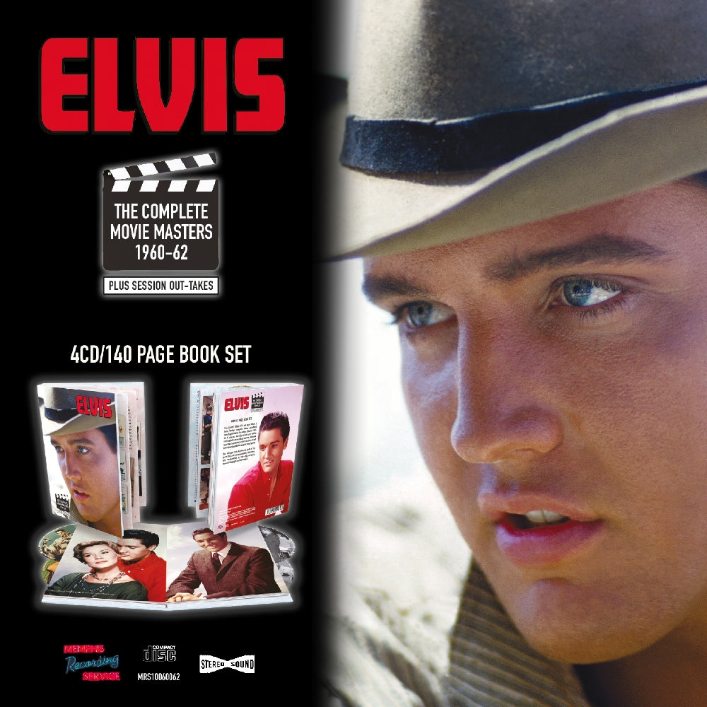 Elvis Presley - The Complete Movie Masters 1960-62 - Plus Session Out-Takes - 4CD + BOOK - Memphis Recording