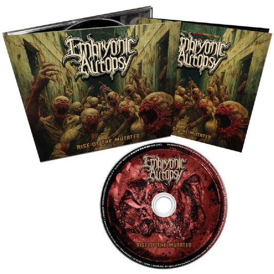 Embryonic Autopsy - Rise Of The Mutated - CD DIGIPAK - Massacre Records - Image 2