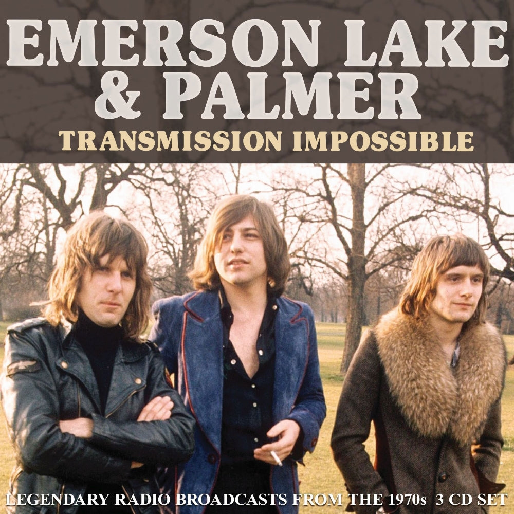 Emerson, Lake And Palmer - Transmission Impossible (Radio Broadcasts) - 3CD DIGIPAK - Eat To The Beat