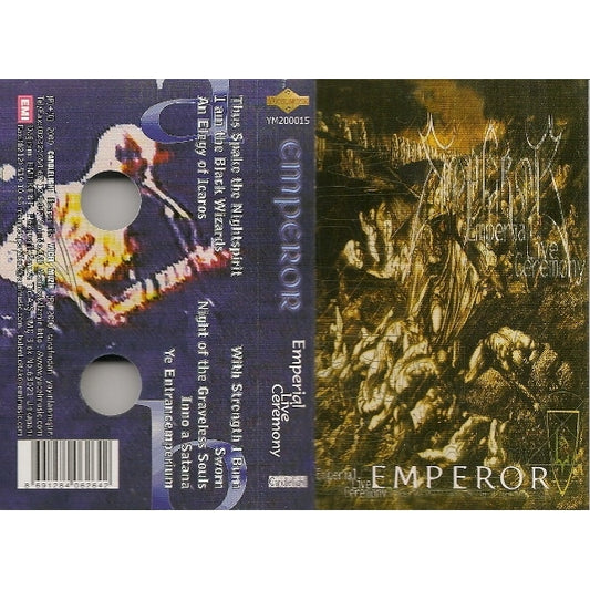 Emperor - Emperial Live Ceremony - CASSETTE - Hammer Muzik