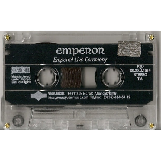 Emperor - Emperial Live Ceremony - CASSETTE - Hammer Muzik - Image 2