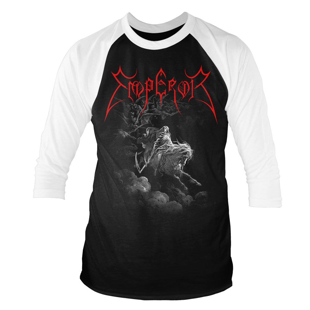 Emperor - Rider (black/white) - Baseball Shirt 3/4 Sleeve - PHD