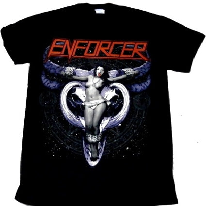 Enforcer - Cow Girl Skull - T-shirt - JSR Merchandising