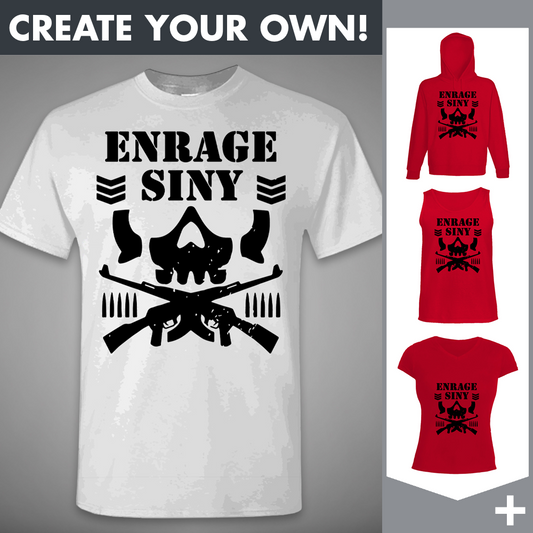 Enrage - Club Black - Merchandising
