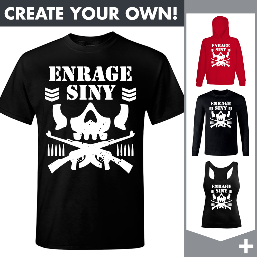 Enrage - Club White - Merchandising