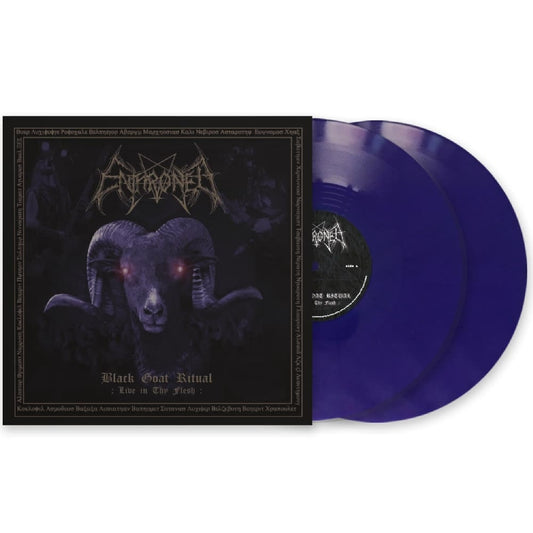Enthroned - Black Goat Ritual - Live In Thy Flesh - DOUBLE LP GATEFOLD COLOURED - Napalm Records