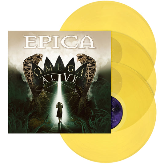 Epica - Omega Alive - 3LP GATEFOLD COLOURED - Nuclear Blast