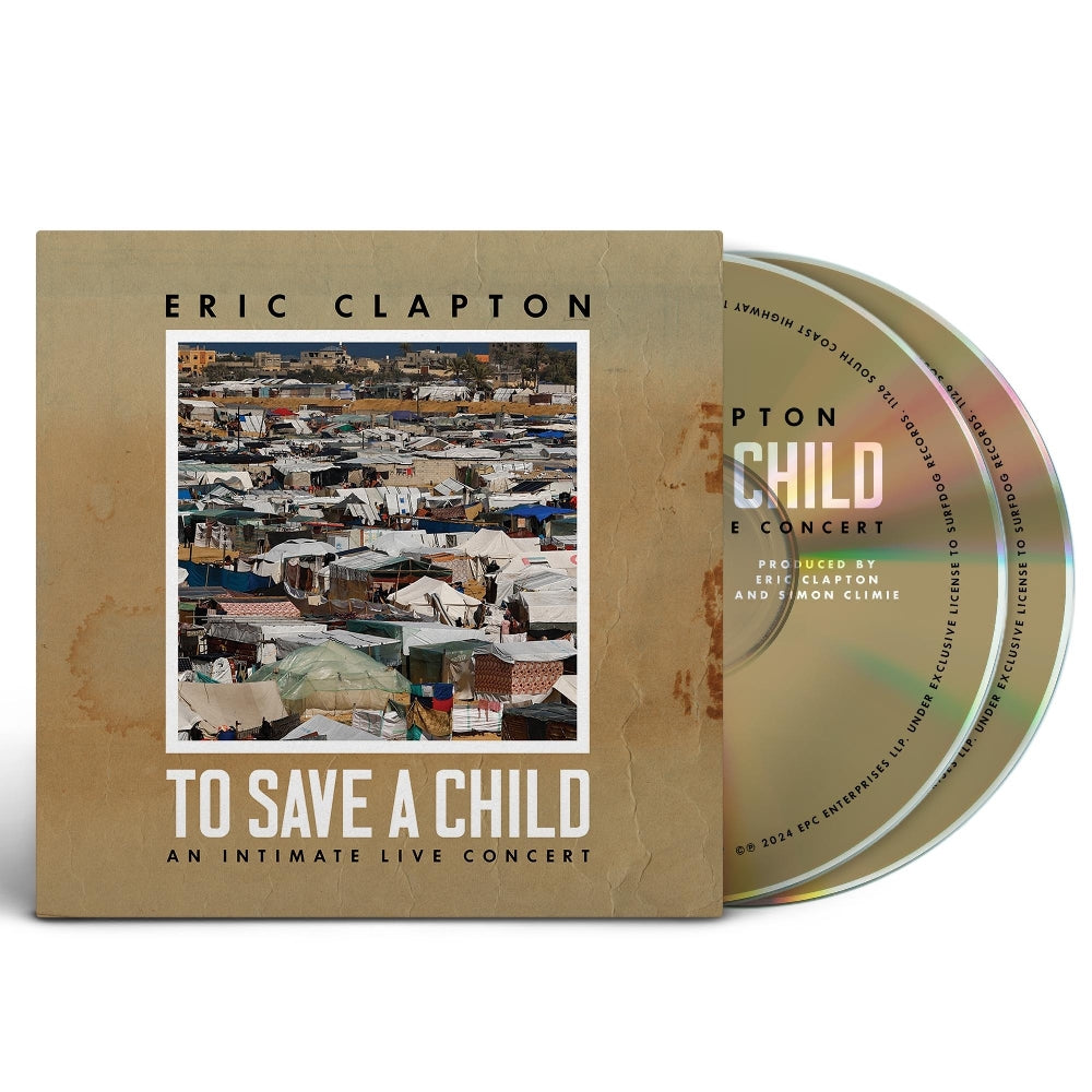 Eric Clapton - To Save A Child - CD + BLU-RAY Digipak - Bushbranch - Surfdog Records