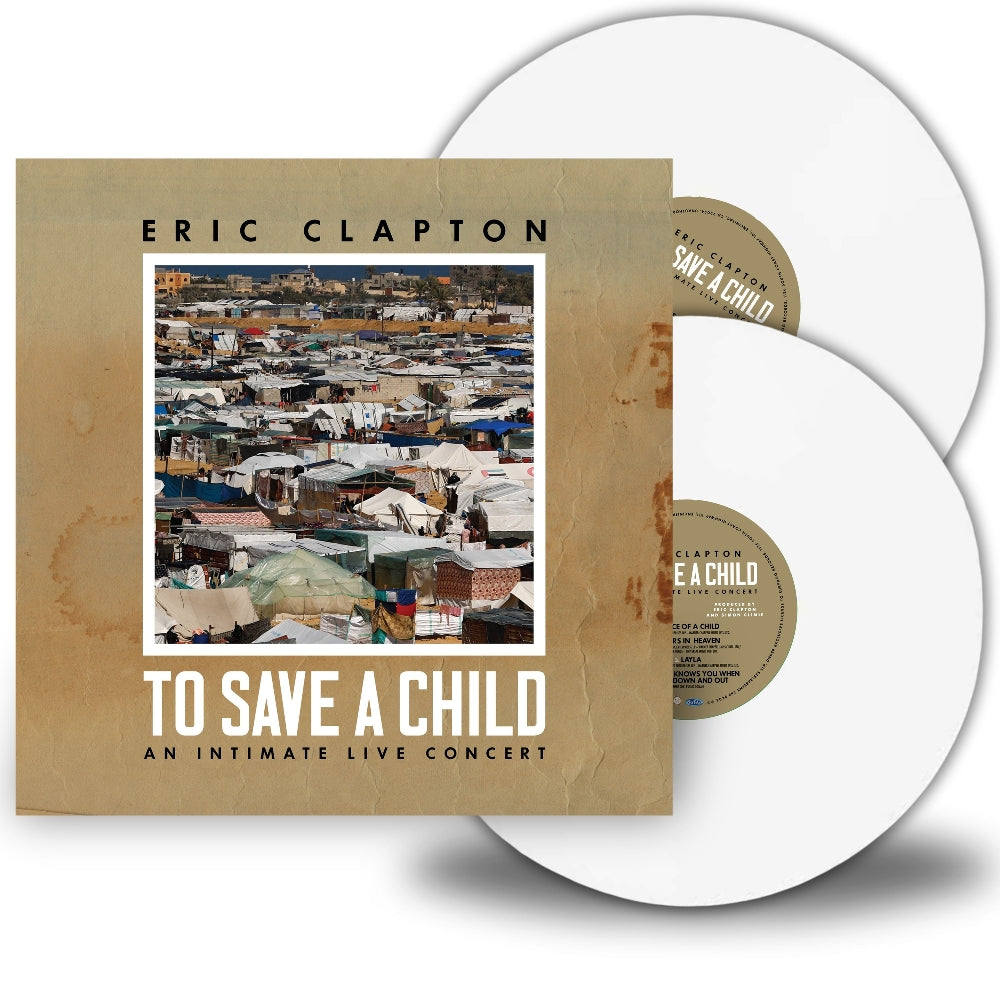 Eric Clapton - To Save A Child - DOUBLE LP GATEFOLD COLOURED - Bushbranch - Surfdog Records
