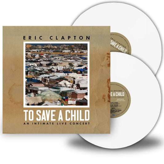 Eric Clapton - To Save A Child - DOUBLE LP GATEFOLD COLOURED - Bushbranch - Surfdog Records