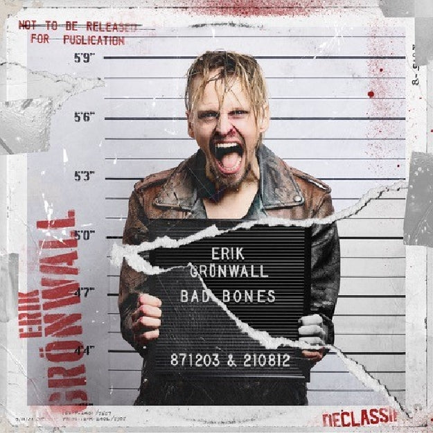 Erik Grönwall - Bad Bones - CD - Greenwall Entertainment