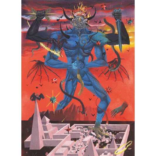 Esoctrilihum - The Telluric Ashes Of The O Vrth Immemorial Gods - CD DIGIPAK A5 - I Voidhanger Records