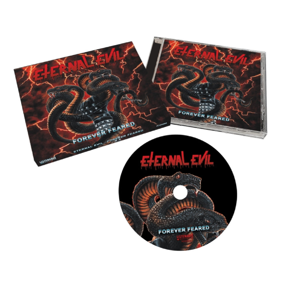 Eternal Evil - Forever Feared - CD SLIPCASE - Listenable - Image 2