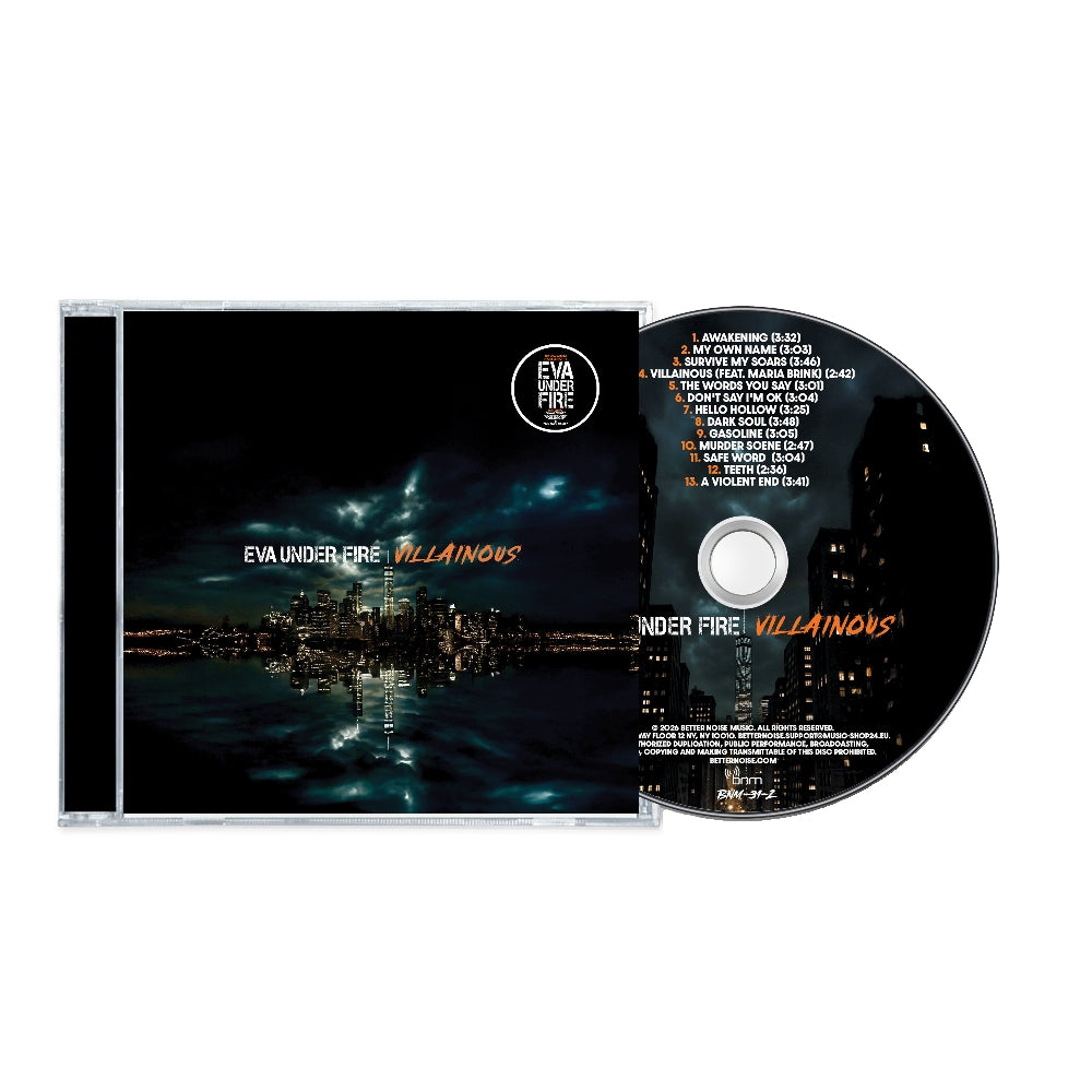Eva Under Fire - Villainous - CD - Better Noise Music