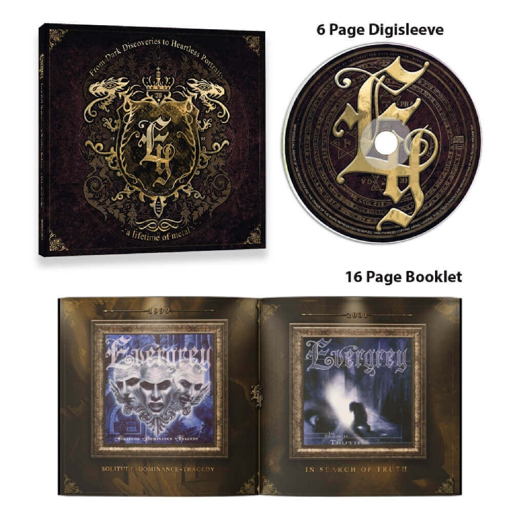 Evergrey - From Dark Discoveries To Heartless Portraits - CD DIGISLEEVE - Napalm Records - Image 2