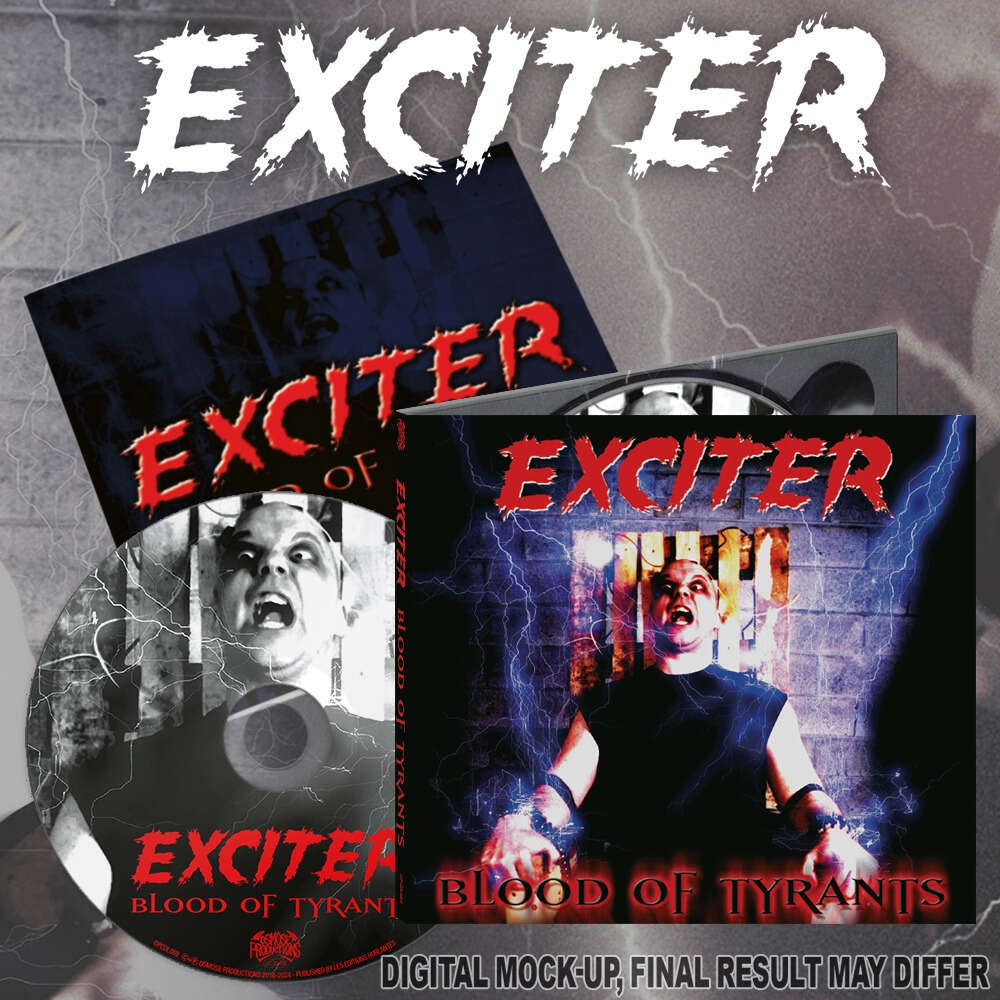 Exciter - Blood Of Tyrants - CD DIGIPAK - Osmose Productions