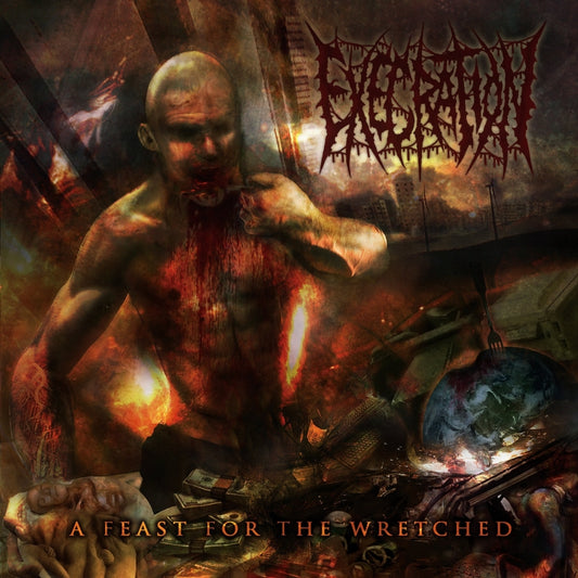 Execration - A Feast For The Wretched - CD - Comatose Music