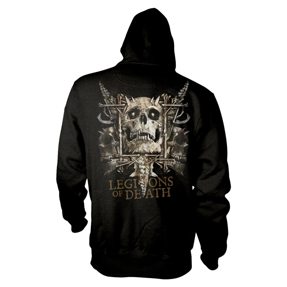 Exhorder - Legions Of Death - Hooded Sweat Shirt Zip - PHD - Image 2