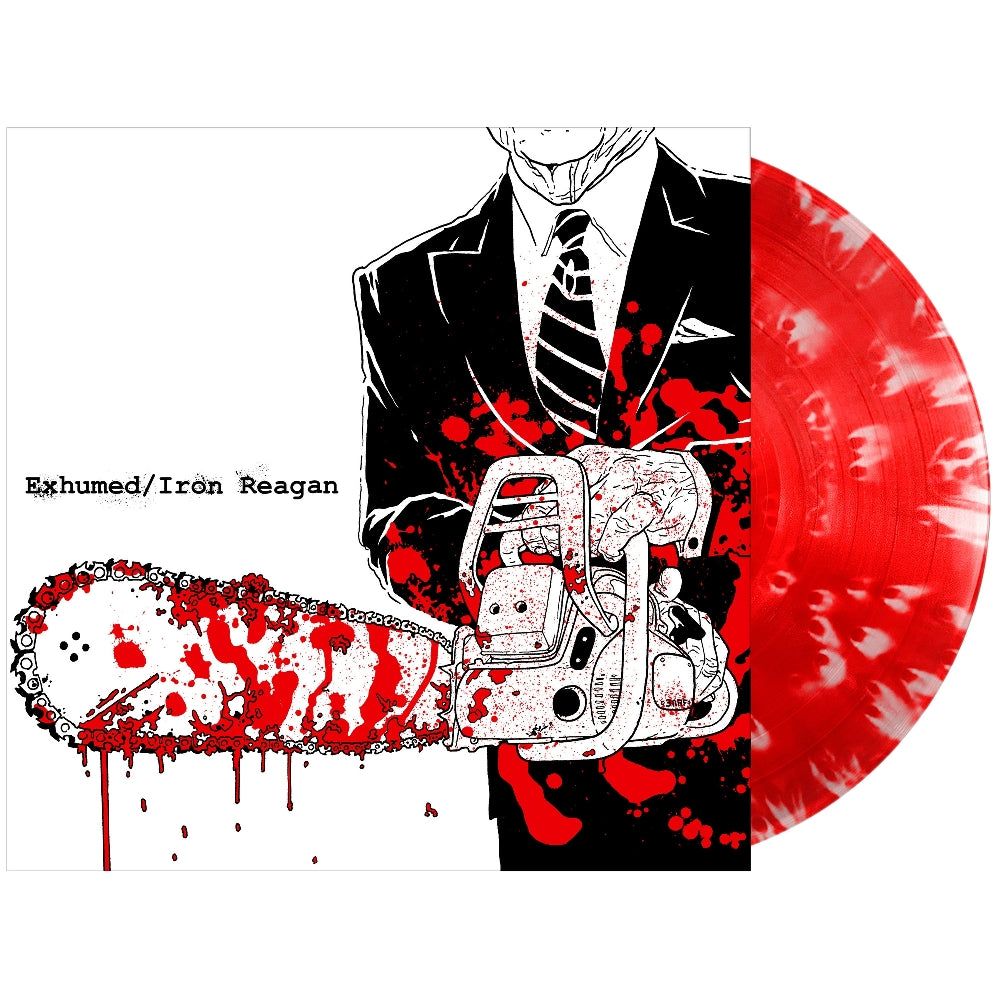 Exhumed - Iron Reagan - Split - 10" vinyl - Tankcrimes
