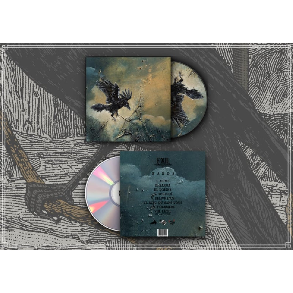 Exil - Karga - CD DIGIPAK - Source Atone Records - Image 2