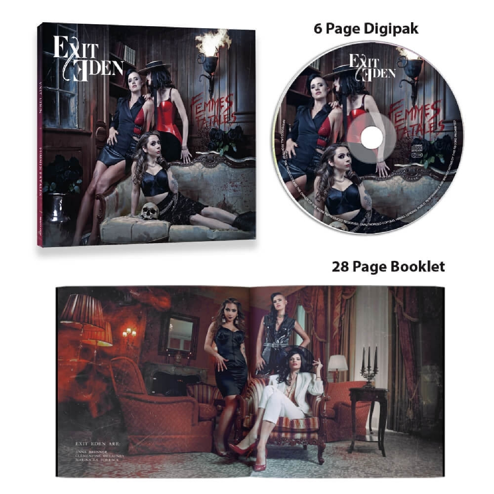 Exit Eden - Femmes Fatales - CD DIGIPAK - Napalm Records - Image 2
