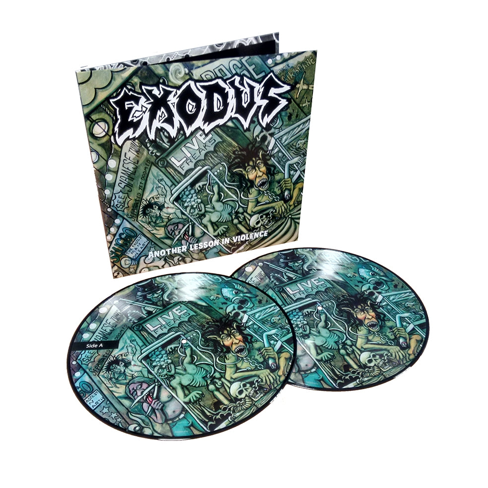 Exodus - Another Lesson In Violence - Double LP picture gatefold - Kankana Records