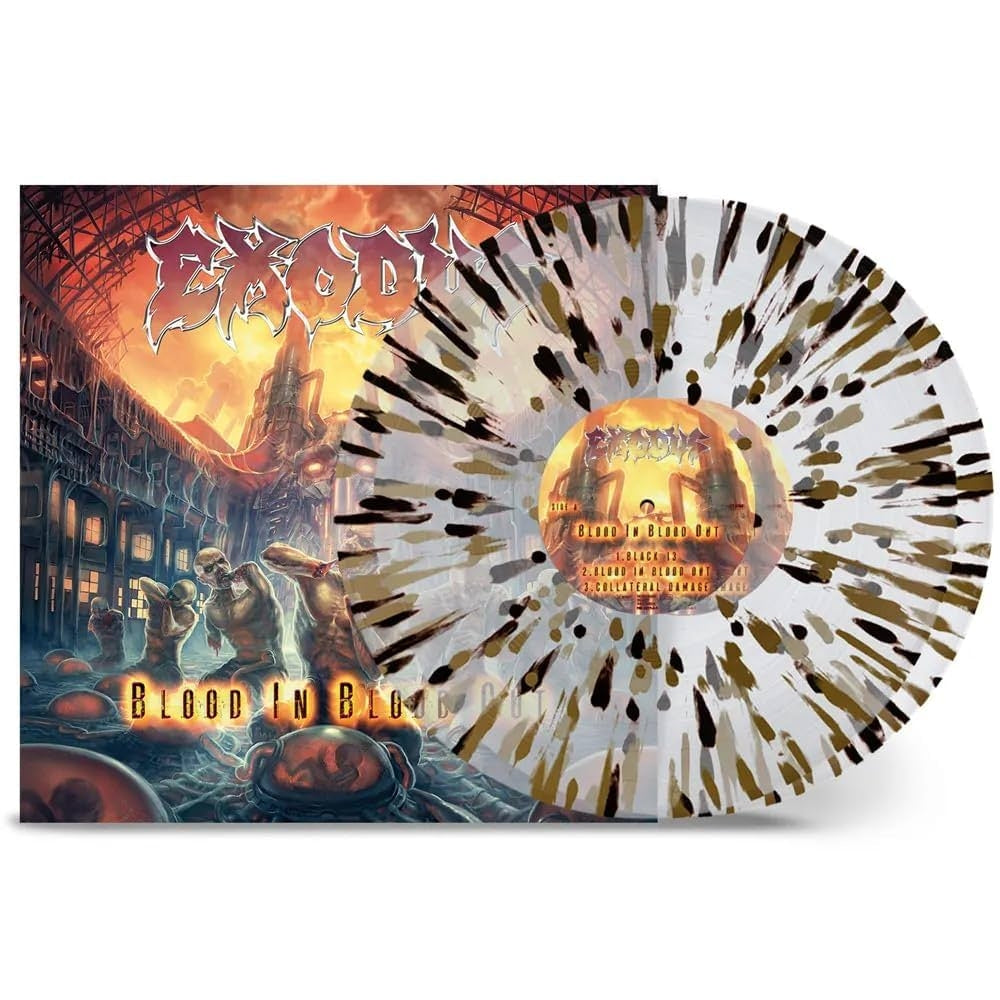 Exodus - Blood In Blood Out - DOUBLE LP GATEFOLD COLOURED - Nuclear Blast