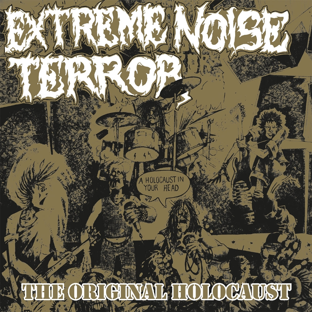 Extreme Noise Terror - Holocaust In Your Head - The Original Holocaust - LP Gatefold Coloured - Back on Black - Image 2