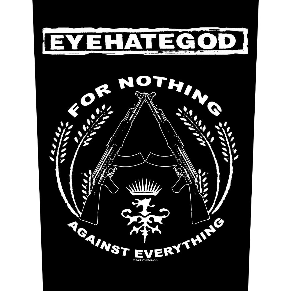 Eyehategod - For Nothing - BACKPATCH - Razamataz