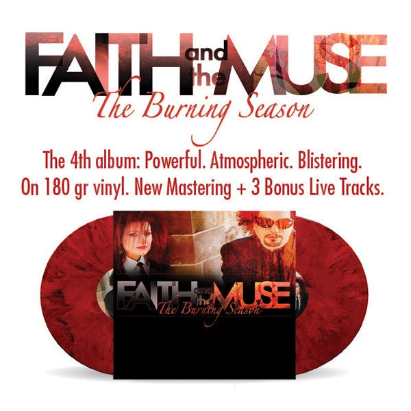 Faith And The Muse - The Burning Season - DOUBLE LP GATEFOLD COLOURED - The Circle Music - Image 2