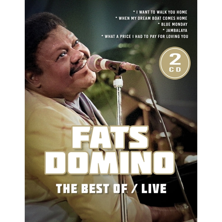 Fats Domino - The Best Of - Live (Radio Broadcast Recordings) - 2CD DIGIFILE A5 - Laser Media