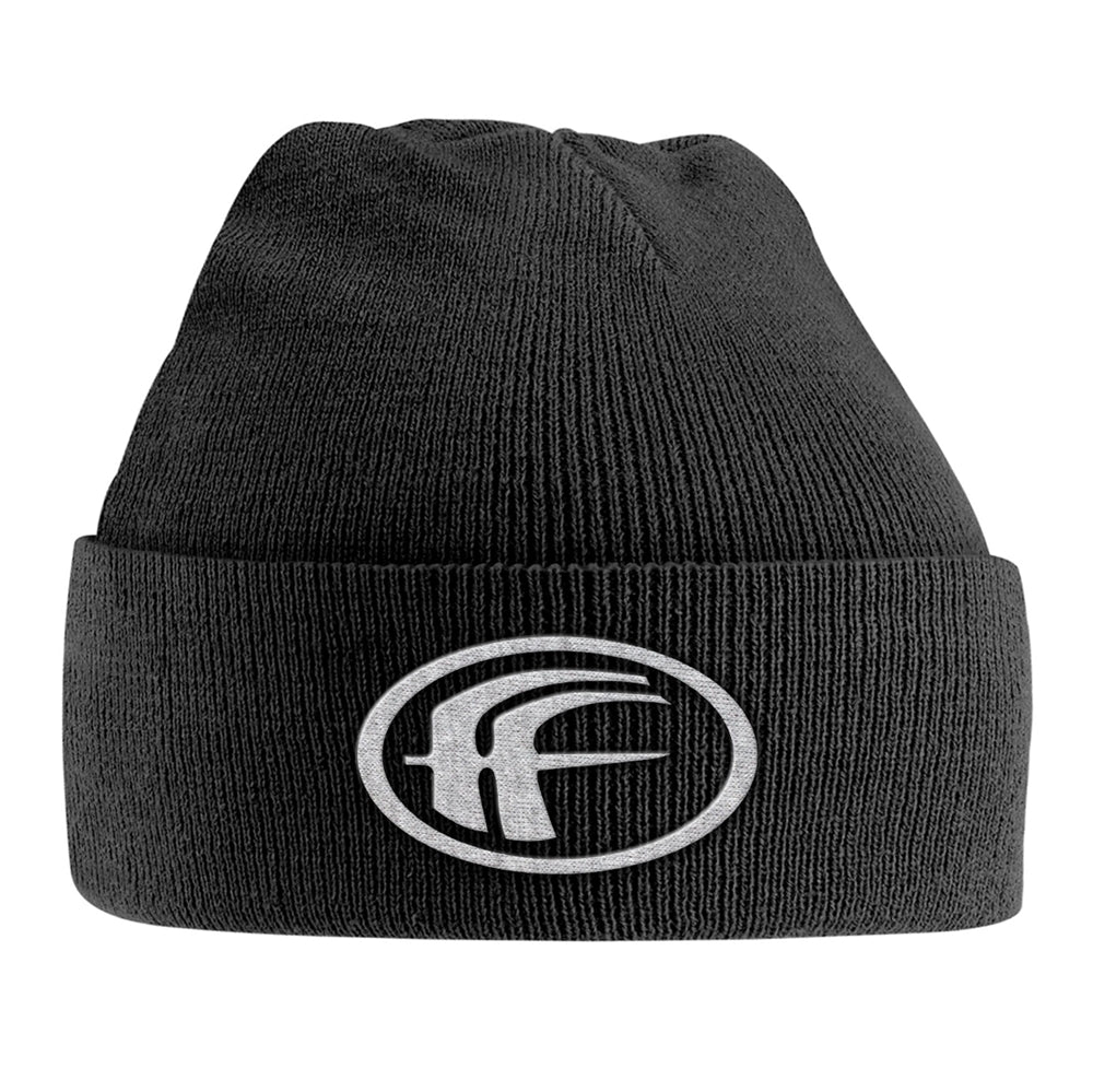 Fear Factory - White Logo (embroidered) - Beanie Hat - PHD