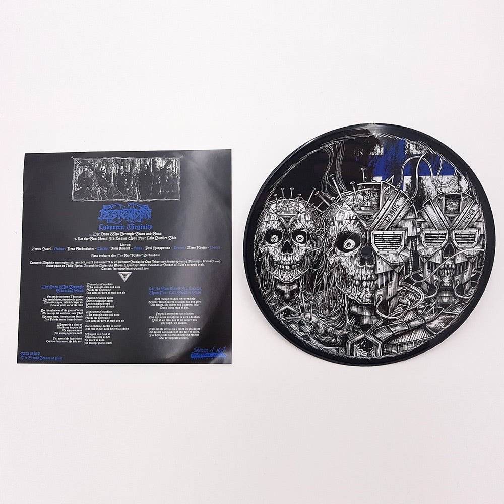 Festerday - Cadaveric Virginity - Picture 7" EP - Underground Activists - Image 3