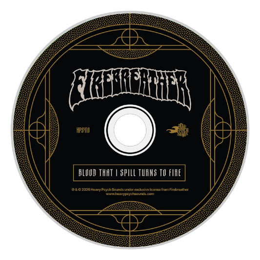 Firebreather - Blood That I Spill Turns On Fire - CD DIGIPAK - Heavy Psych Sounds Records - Image 2