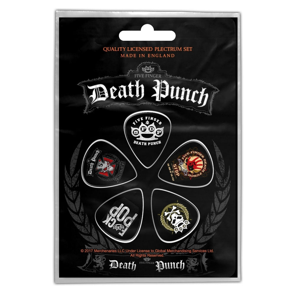 Five Finger Death Punch - 5FDP - Guitar Pick Set - Razamataz
