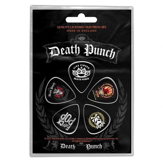 Five Finger Death Punch - 5FDP - Guitar Pick Set - Razamataz