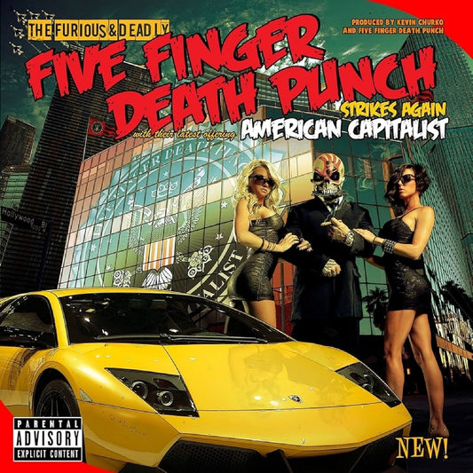 Five Finger Death Punch - American Capitalist - CD - Eleven Seven