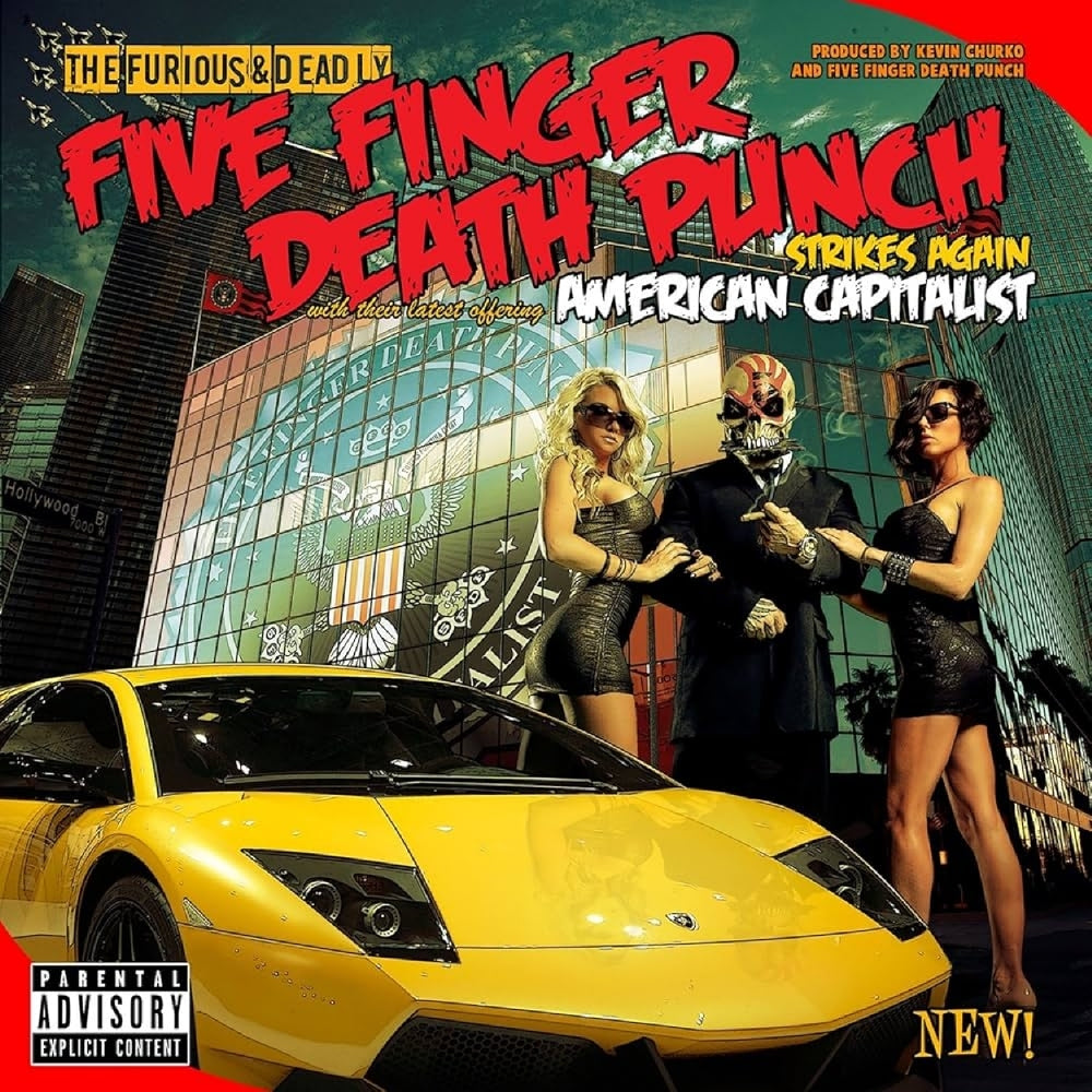 Five Finger Death Punch - American Capitalist - LP Gatefold - Eleven Seven