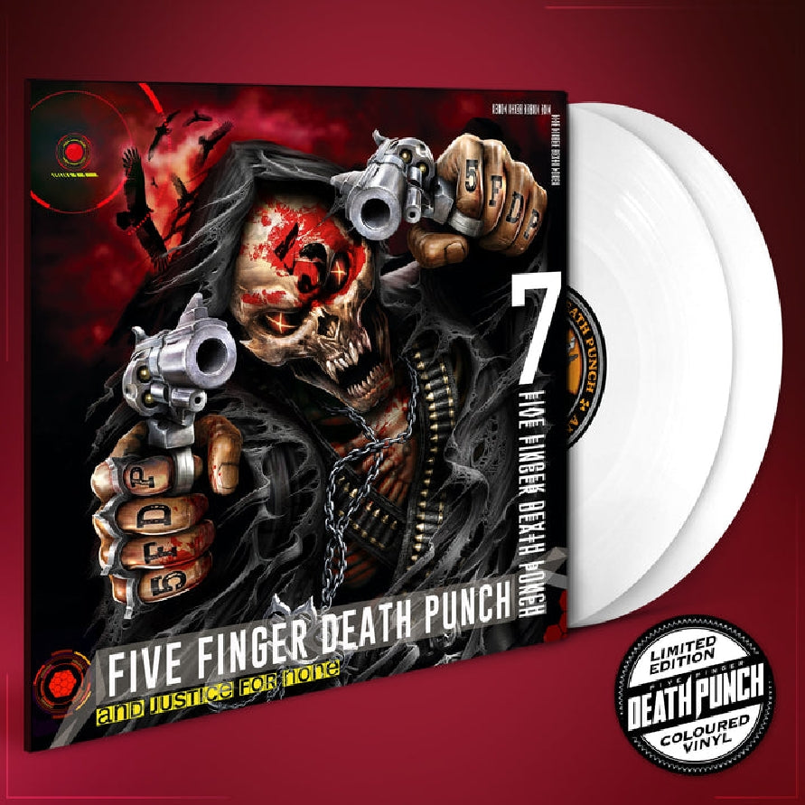 Five Finger Death Punch - And Justice For None - DOUBLE LP GATEFOLD COLOURED - Better Noise Music