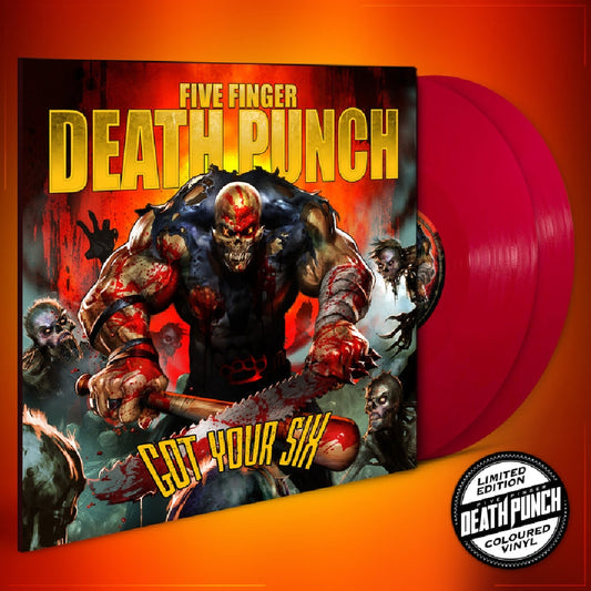Five Finger Death Punch - Got Your Six - DOUBLE LP GATEFOLD COLOURED - Better Noise Music