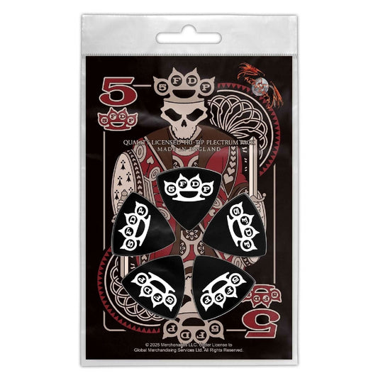 Five Finger Death Punch - Knuckle Crown - Guitar Pick Set - Razamataz