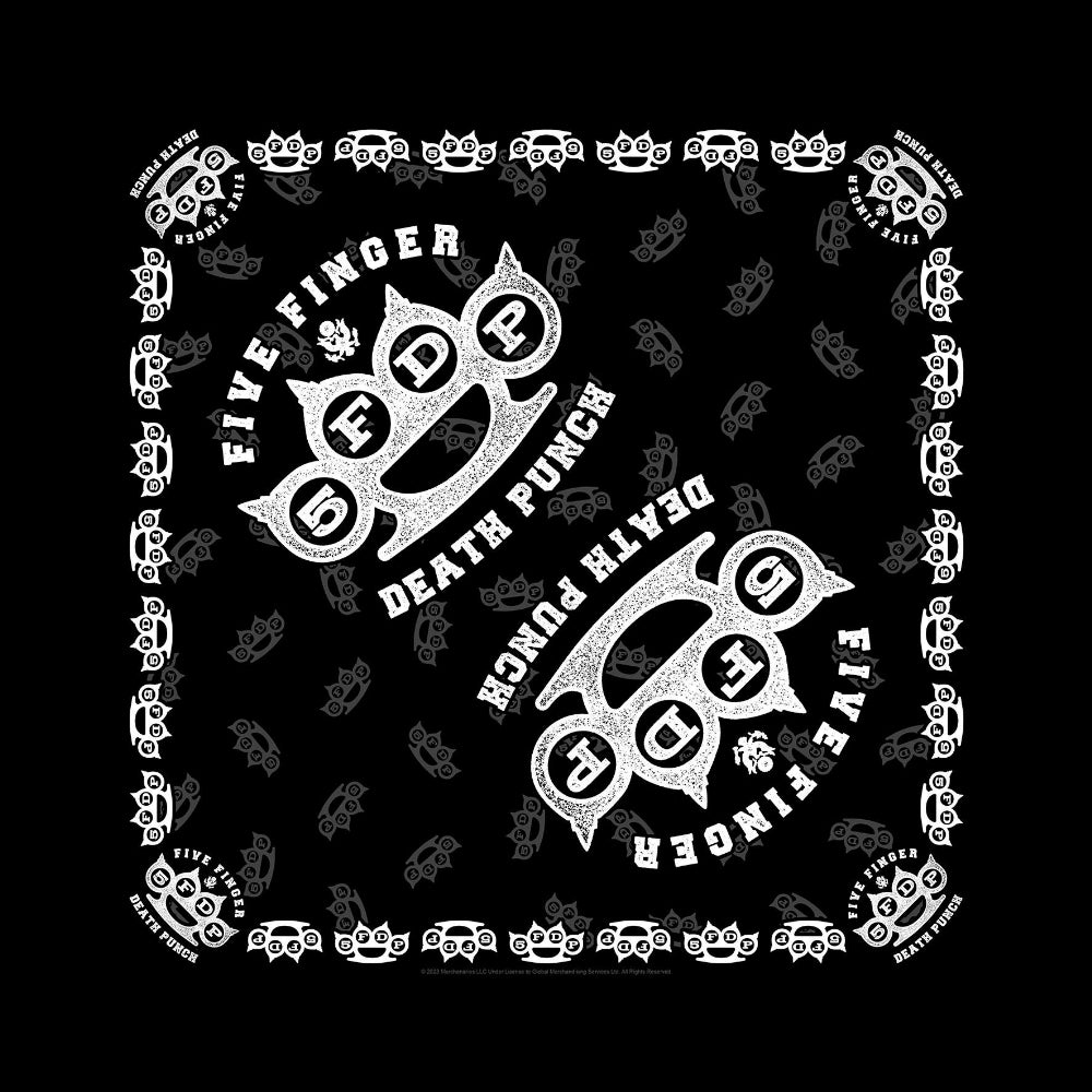 Five Finger Death Punch - Knuckles - Bandana - Razamataz