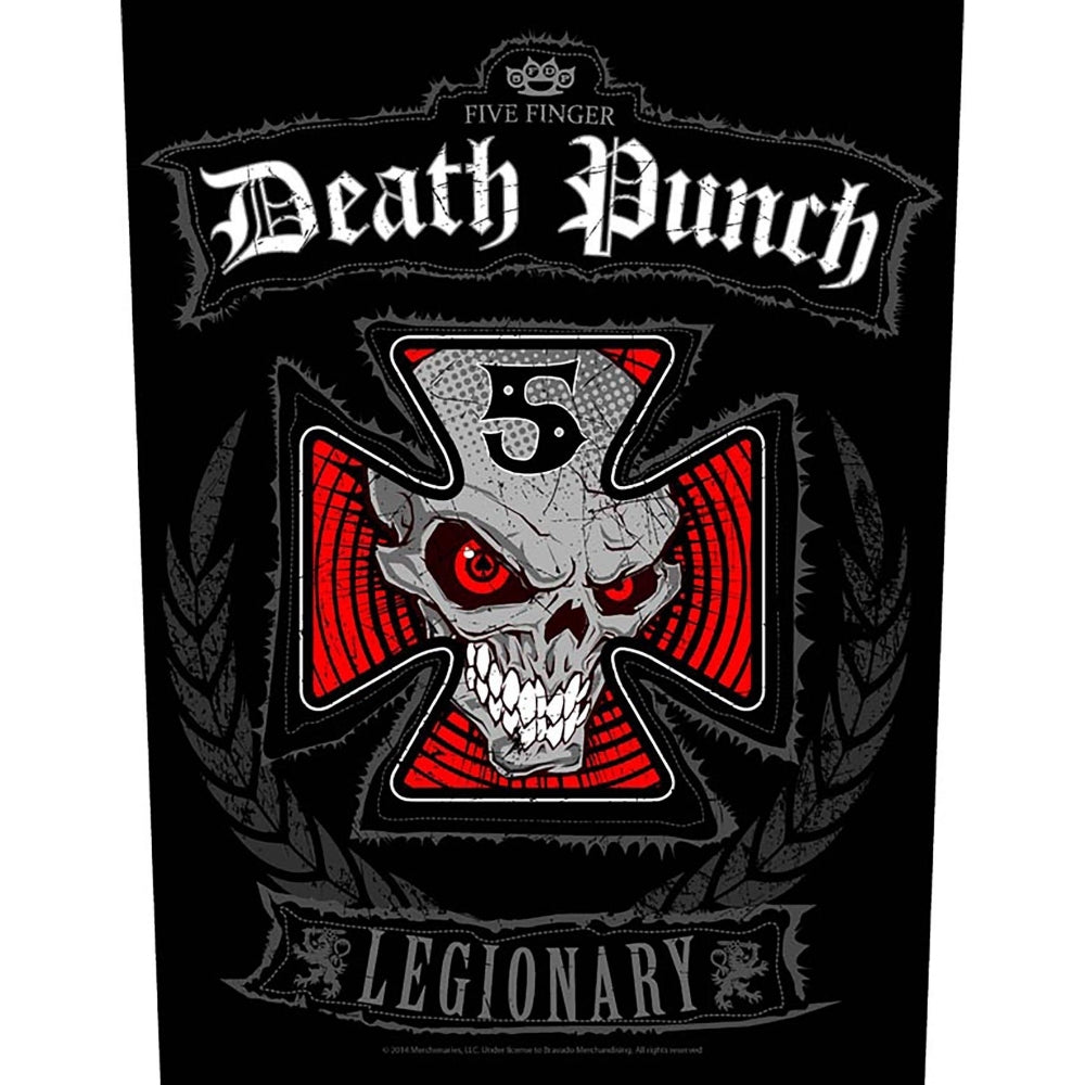 Five Finger Death Punch - Legionary - BACKPATCH - Razamataz