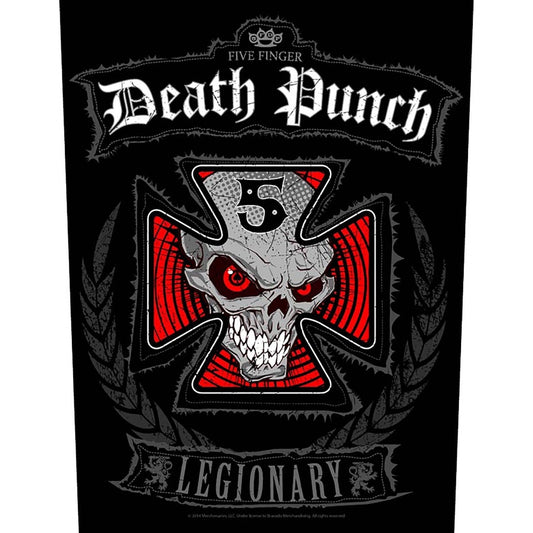 Five Finger Death Punch - Legionary - BACKPATCH - Razamataz