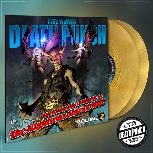 Five Finger Death Punch - The Wrong Side Of Heaven And The Righteous Side Of Hell, Vol. 2 - DOUBLE LP GATEFOLD COLOURED - Better Noise Music
