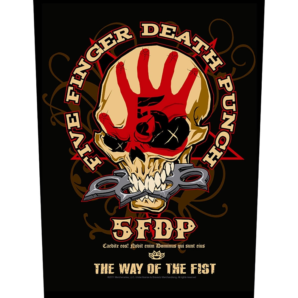 Five Finger Death Punch - Way Of The Fist - BACKPATCH - Razamataz