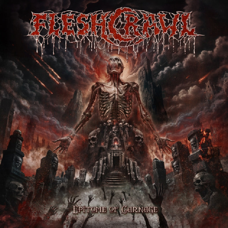 Fleshcrawl - Epitome of Carnage - LP COLOURED - Distortion Music Group - Image 2