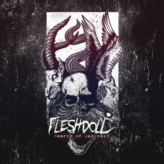 Fleshdoll - Hearts Of Darkness - CD DIGIPAK - Great Dane Records